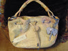 Vintage Retta Wolff Python Handbag: Italian Leather Bag with Crystal Elephant