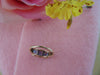 10KT Yellow Gold Blue Topaz Ring: December Birthstone, Size 5.5