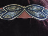 Vintage Beaded Evening Bag and Belt Set: 70s Formal Wear