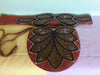 Vintage Beaded Evening Bag and Belt Set: 70s Formal Wear