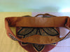 Vintage Beaded Evening Bag and Belt Set: 70s Formal Wear