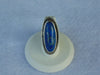 Griego Lapis Lazuli Sterling Silver Ring: Handmade Cowgirl Jewelry