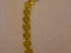 Lemon Yellow Glass Bead Necklace: Vintage 1950s-60s Statement Jewelry