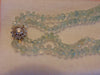 Aquamarine Necklace: 500 Carat Gemstone, Diamond Clasp, 14kt White Gold