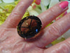 Vintage 18Kt YG Smokey Topaz Ring: 30 Carat Solitaire