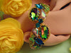 Clamper Bracelet-Watermelon Bracelet-Juliana Bracelet-Bracelet For Weddings,Derbies,Holidays,Cruises,Opera,Musicals,Theater,Broadway Plays