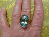 14Kt Yellow Gold Prasiolite Ring: Green Amethyst Solitaire, Size 7.5