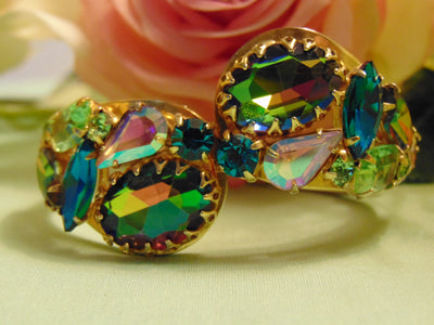 Clamper Bracelet-Watermelon Bracelet-Juliana Bracelet-Bracelet For Weddings,Derbies,Holidays,Cruises,Opera,Musicals,Theater,Broadway Plays