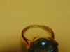 14Kt Yellow Gold Prasiolite Ring: Green Amethyst Solitaire, Size 7.5