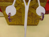Amethyst Earrings For February Birthdays-Valentines Day-Amethyst Gifts- Amethyst Jewlery-Western Dance Earrings-Opera Earrings-Dinner Earing