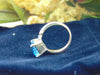 Blue Topaz Ring For Birthdays-Engagements-Weddings-Christmas Gifts-Promise Rings-Operas-Theater-Musicals-Western Dances-Gallery Shows-Church
