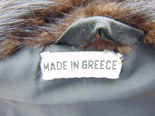Vintage Black Mink Fur Coat: Full Length Estate Mink