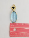 Blue Topaz Necklace For Operas-Theater-Showgirls-Gallery Openings-Derbies-Holidays-Chairty Balls-Ballroom Dances-Western Dances-Topaz Gifts