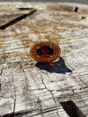 Garnet-Citrine & Diamond Ring For Birthstones-Engagement-Wedding-Cocktail Parties-Operas-Theater-Dinner Dances-Holidays-Cruises-Derbies-Gala