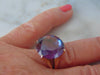 Amethyest Ring For February Birthdays-Engagements-Weddings-Promise-Opera-Theater-Western Dances-Dinners-Cocktail Parties-Hoildays-Xmas Gifts