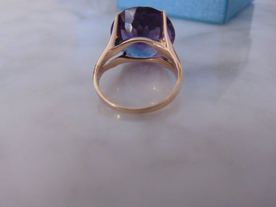 Amethyest Ring For February Birthdays-Engagements-Weddings-Promise-Opera-Theater-Western Dances-Dinners-Cocktail Parties-Hoildays-Xmas Gifts