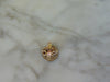 1950s Pear Smokey Quartz Ring: 14Kt Yellow Gold, Size 6