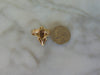 1950s Pear Smokey Quartz Ring: 14Kt Yellow Gold, Size 6