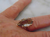 1950s Pear Smokey Quartz Ring: 14Kt Yellow Gold, Size 6