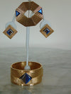 Hinged Cuff Bracelet, Pin, Earrings-Church-Weddings-Holidays-Cruises-Traveling-Musicals-Theater-Business Casual-Dinners-Luncheons-Art Shows