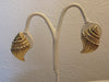 KJL Kenneth Jay Lane Undersea Shell Clip Earrings