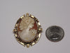 10Kt Gold Cameo Brooch to Pendant-Cameos-Gold Cameo-Cameo Gifts-Cameo Pendant-Cameo Necklace-Antique Cameo-Vintage Cameo-Cameo Lovers
