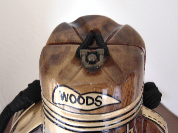 Timmy Woods Signed Golf Bag Purse - Collectible Novelty Bag