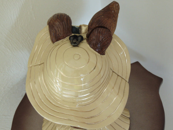 Timmy Woods Mrs. Bunny Purse – Retired Wearable Art Rabbit Bag