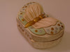 Timmy Woods Butterfly Purse, Pink & Gold Wooden Crossbody