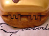 Timmy Woods Rabbit on Moon Wooden Crossbody Purse - Retired