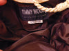 Timmy Woods Butterfly Purse, Pink & Gold Wooden Crossbody