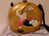 Timmy Woods Rabbit on Moon Wooden Crossbody Purse - Retired
