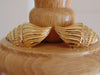 KJL Coral Bead Necklace & Gold Seashell Earrings: Undersea Collection