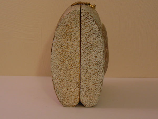 Vintage Timmy Woods Wooden Fish Purse - Rare Retired Design