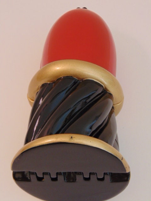 Rare Timmy Woods Lipstick Purse: Vintage Novelty Bag