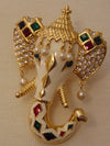 Vintage KJL Elephant Brooch: Kenneth Jay Lane Statement Jewelry