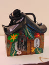 Timmy Woods Spa Boutique Purse: Collectible Wood Art Bag