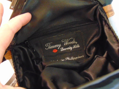 Timmy Woods Spa Boutique Purse: Collectible Wood Art Bag