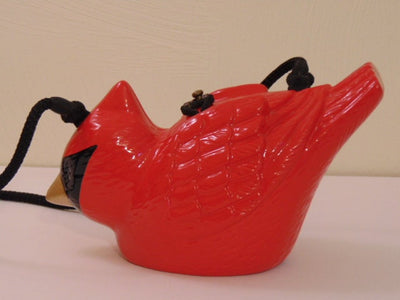 Retired Timmy Woods Cardinal Purse: Hand Carved Acacia Wood Sculpture