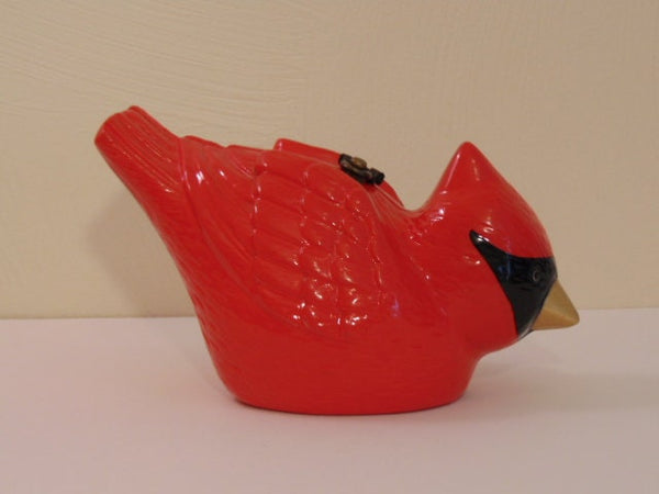 Retired Timmy Woods Cardinal Purse: Hand Carved Acacia Wood Sculpture