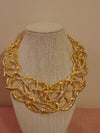 Elizabeth Taylor Avon Gold Vine Necklace with Crystals