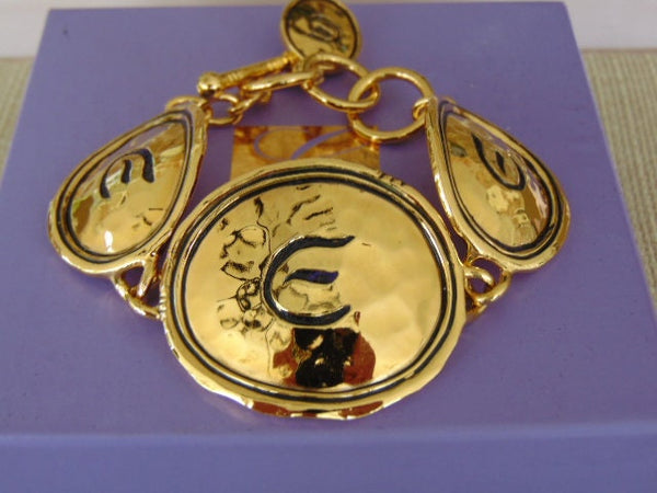 Elizabeth Taylor Bracelet Gold Coast Bracelet-Elizabeth Taylor Jewelry By Kenneth Jay Lane