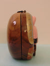 Vintage Timmy Woods Wooden Flamingo Purse: Collectible Shoulder Bag