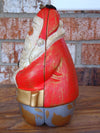 Vintage Timmy Woods Santa Claus Wooden Purse - 2000 Collectible