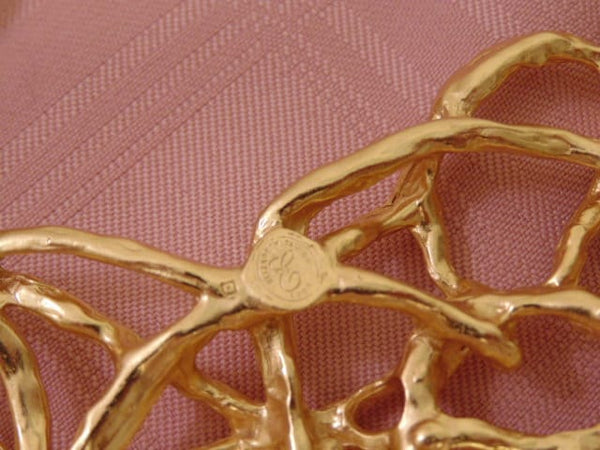 Elizabeth Taylor Avon Gold Vine Necklace with Crystals
