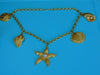 Vintage KJL Royal Sea Collection: Necklace and Clip On Earrings Set