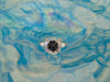 14KT White Gold CZ Ring: Round Solitaire, Size 5 3/4