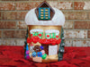 Vintage Timmy Woods Holiday House Wooden Crossbody Bag - Christmas Decor