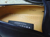 Avventura Black Leather Loafers Men's Size 9, Handmade in Spain