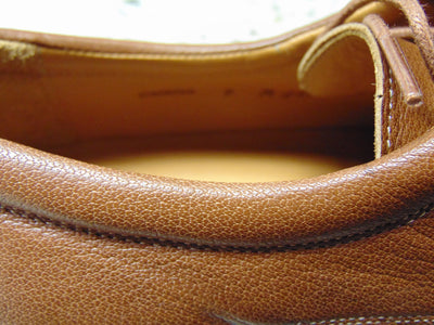 Mezlan Canova Leather Derby Shoes - Men's Size 9, Made in Spain